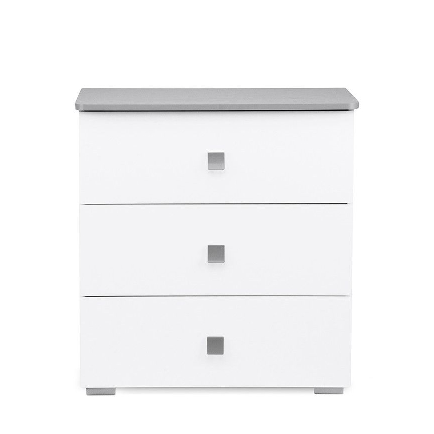 Armario PABIS 87x83 cm blanco/gris