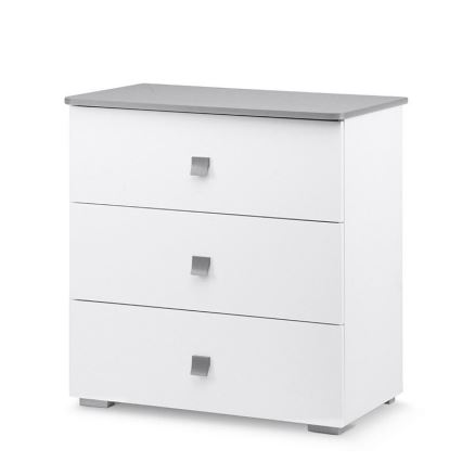 Armario PABIS 87x83 cm blanco/gris