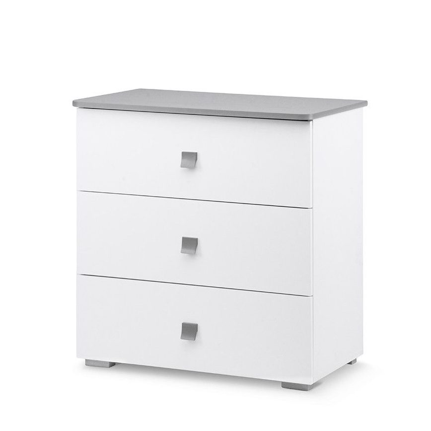 Armario PABIS 87x83 cm blanco/gris