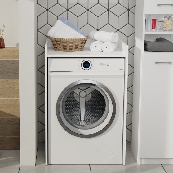 Armario para lavadora POLA 98x64 cm blanco