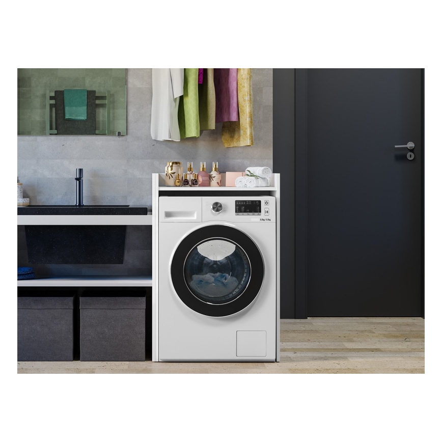Armario para lavadora POLA 98x64 cm blanco