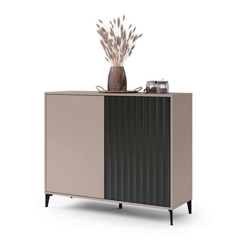 Armario RONJA taupe/negro