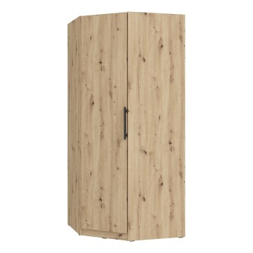 Armario ropero esquinero MARO 94x213 cm roble Artisan