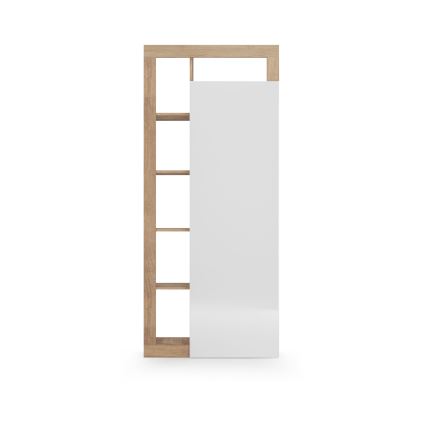 Armario ropero LENOR 91x209 cm blanco/marrón