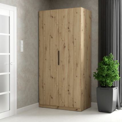 Armario ropero MARO 100x213 cm roble artisan