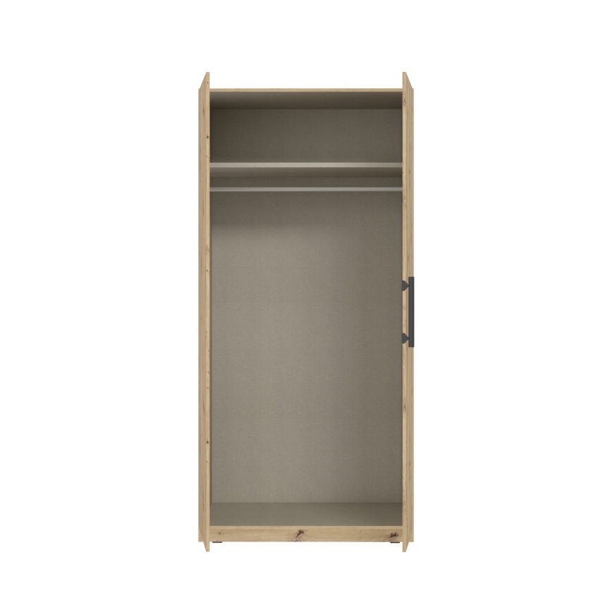 Armario ropero MARO 100x213 cm roble artisan