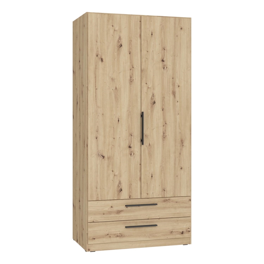 Armario ropero MARO 100x213 cm roble artisan