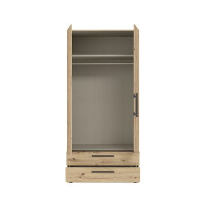Armario ropero MARO 100x213 cm roble artisan