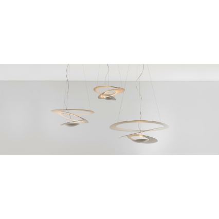 Artemide 1239010A - Lámpara colgante PIRCE 1xR7s/11W/230V 97 cm blanco