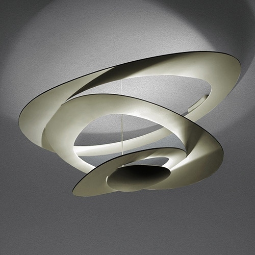 Artemide 1253120A - Plafón LED regulable PIRCE LED/44W/230V 3000K dorado
