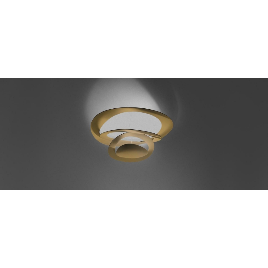 Artemide 1253120A - Plafón LED regulable PIRCE LED/44W/230V 3000K dorado