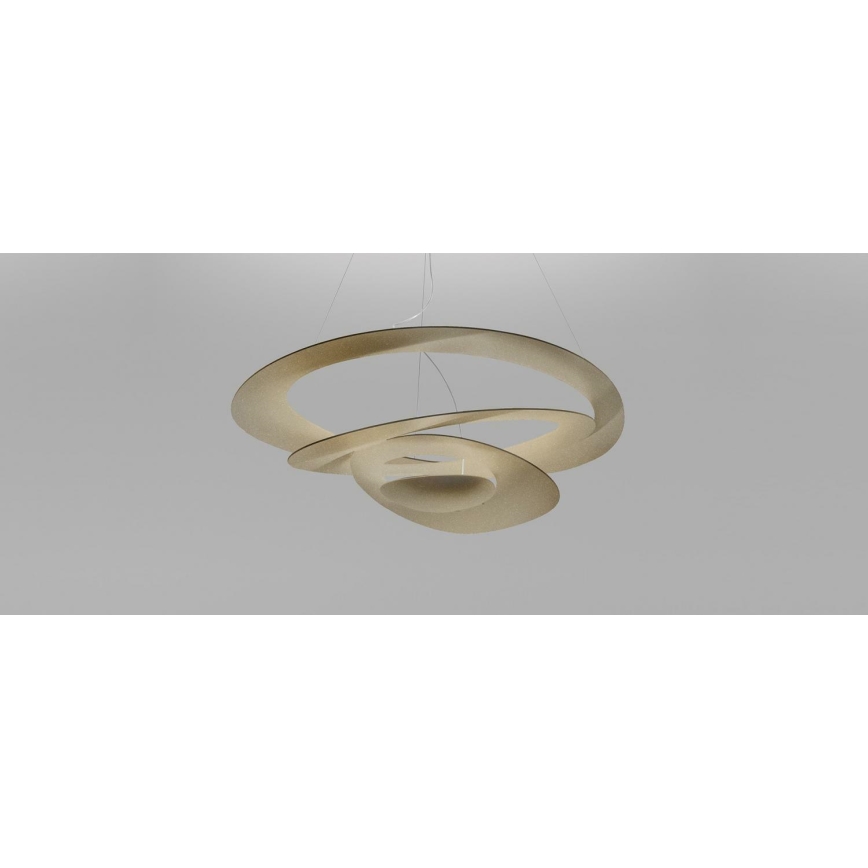 Artemide 1254120A - Lámpara de araña LED regulable PIRCE LED/44W/230V 3000K dorado
