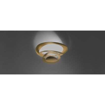 Artemide 1255120A - Plafón LED regulable PIRCE LED/44W/230V 3000K dorado