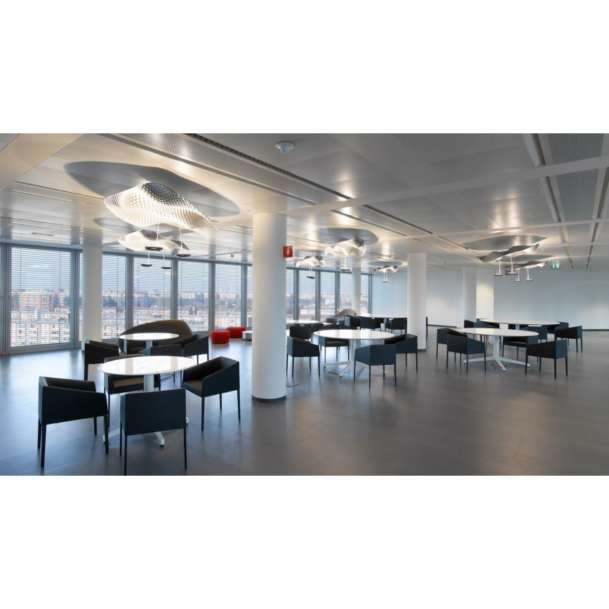Artemide 1513010A - Lámpara colgante COSMIC ANGEL 2xR7s/11W/230V cromo brillante