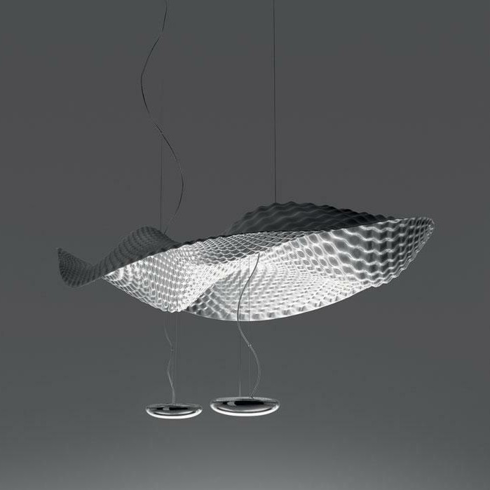 Artemide 1513010A - Lámpara colgante COSMIC ANGEL 2xR7s/11W/230V cromo brillante