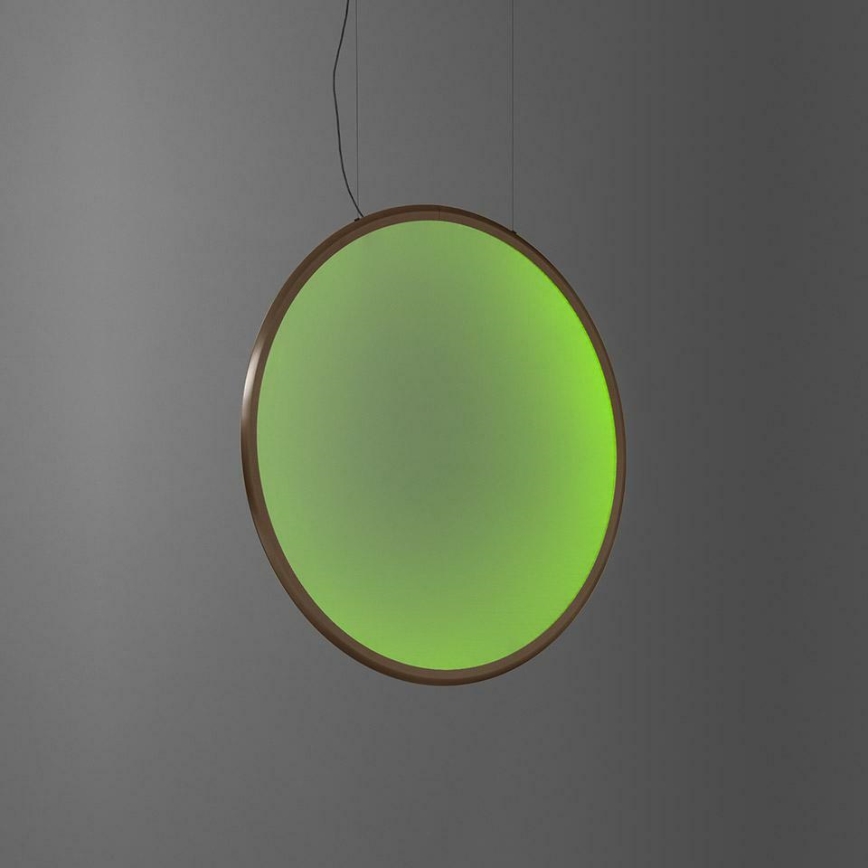 Artemide 1992360APP - LED RGBW Lámpara colgante regulable DISCOVERY LED/42W/230V 2700-6500K bronce