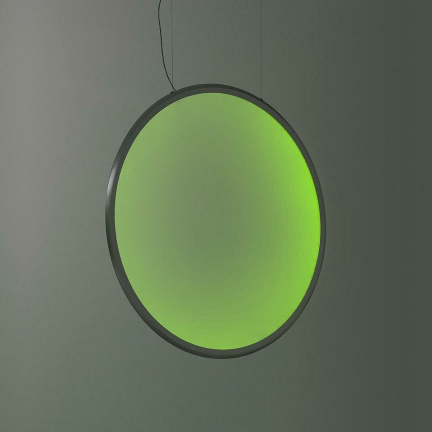 Artemide 1993310APP - LED RGBW Lámpara colgante regulable DISCOVERY LED/59W/230V 2700-6500K antracita