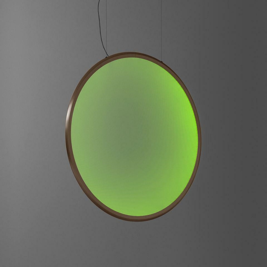 Artemide 1993360APP - LED RGBW Lámpara colgante regulable DISCOVERY LED/59W/230V 2700-6500K bronce