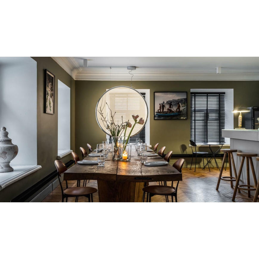 Artemide 1993360APP - LED RGBW Lámpara colgante regulable DISCOVERY LED/59W/230V 2700-6500K bronce