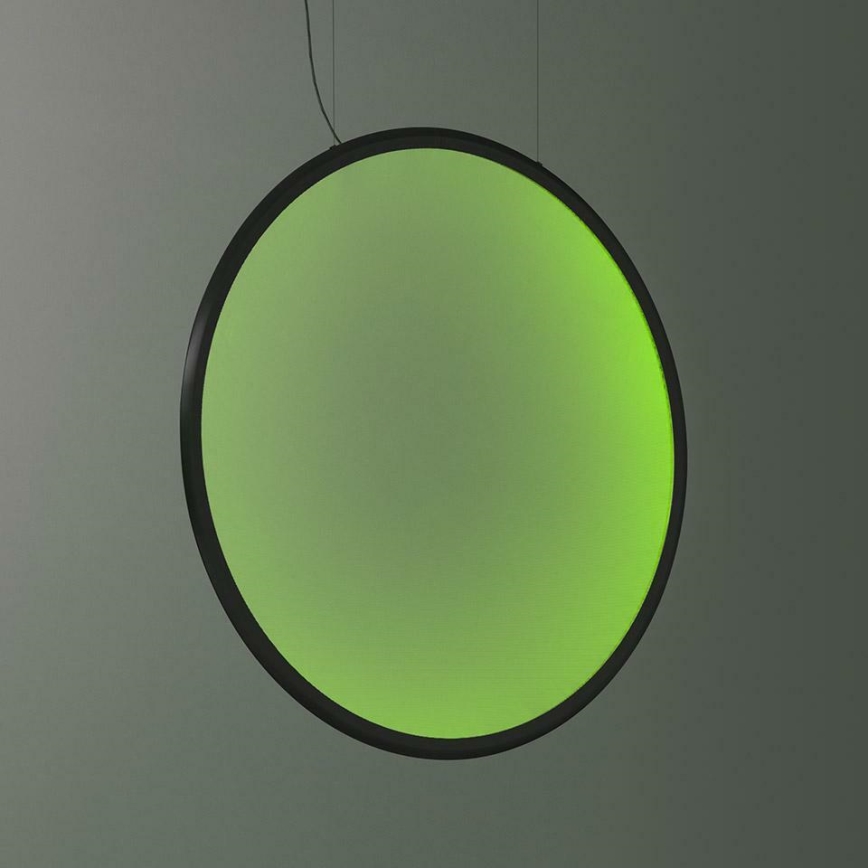 Artemide 1994330APP - LED RGBW Lámpara colgante regulable DISCOVERY LED/79W/230V 2700-6500K negro