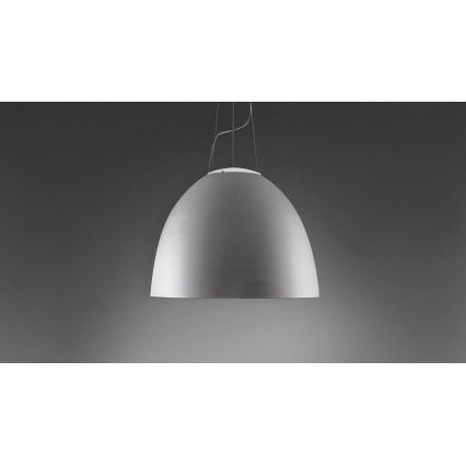 Artemide A243210 - Lámpara de araña LED regulable NUR LED/80W/230V 3000K diá. 90 cm gris