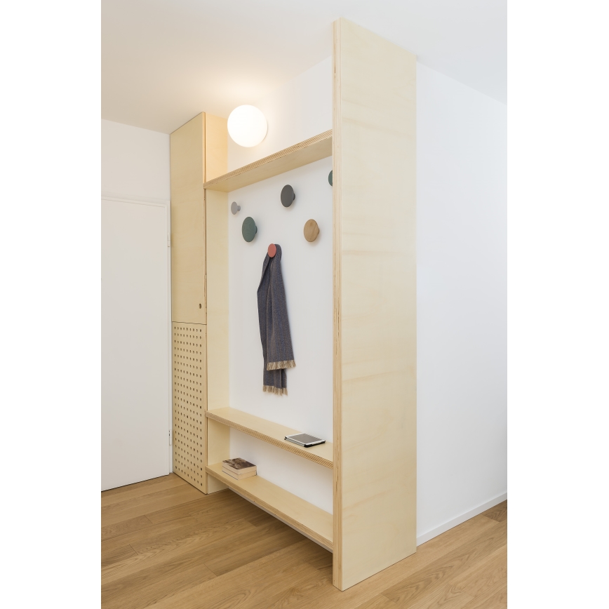 Artemide AR 1039110A - Plafón del baño DIOSCURI 1xE14/6W/230V IP44