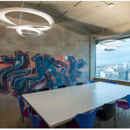 Artemide - Lámpara colgante regulable PIRCE MINI 1xR7s/330W/230V