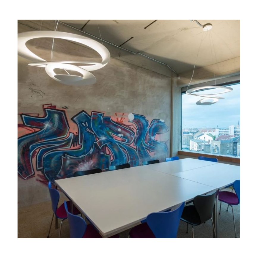 Artemide - Lámpara colgante regulable PIRCE MINI 1xR7s/330W/230V