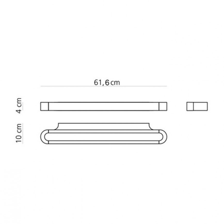 Artemide AR 1913040A - LED Aplique TALO 60 1xLED/25W/230V