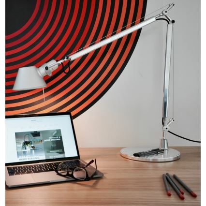 Artemide - Lámpara de mesa TOLOMEO MINI 1xE27/70W/230V