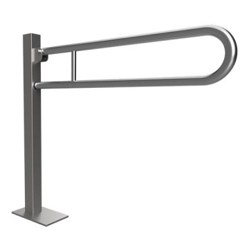 Asa abatible 15,3x87 cm acero inoxidable/plateado