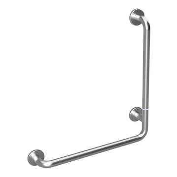 Asidero de apoyo 63 x 68 cm acero inoxidable/plateado