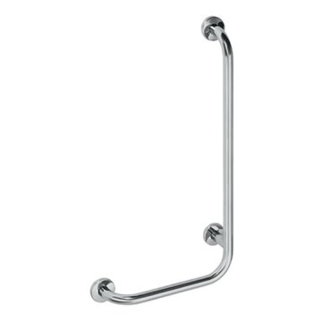 Asidero de apoyo 63x89 cm acero inoxidable/plateado