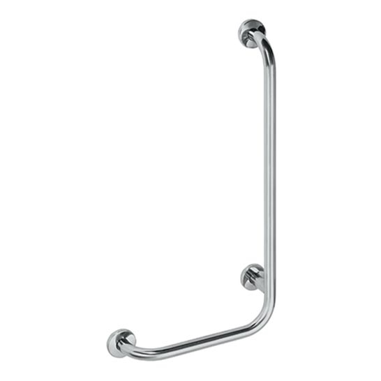 Asidero de apoyo 63x89 cm acero inoxidable/plateado