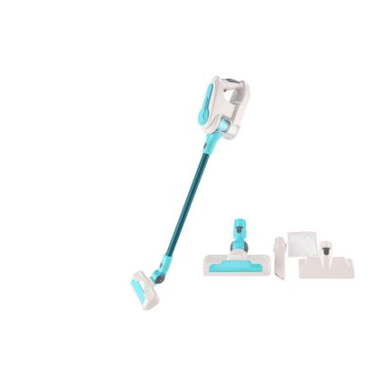 Aspirador escoba con sonido, funciona con 4 pilas AA