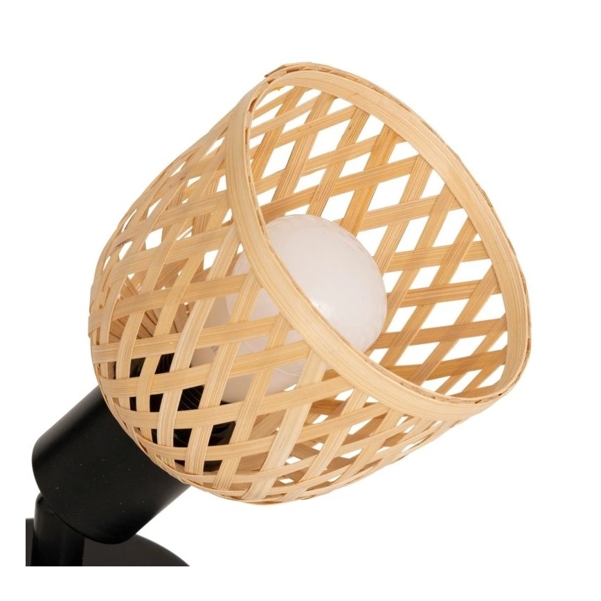 Atmosphera - Aplique de pared orientable LIO 1xE27/25W/230V bambú