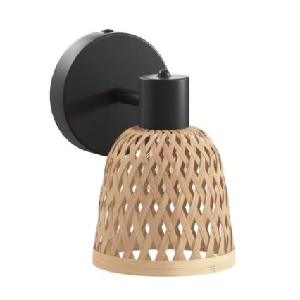 Atmosphera - Aplique de pared orientable LIO 1xE27/25W/230V bambú