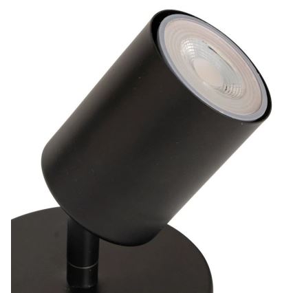 Atmosphera - Aplique de pared orientable VICO 1xGU10/25W/230V negro