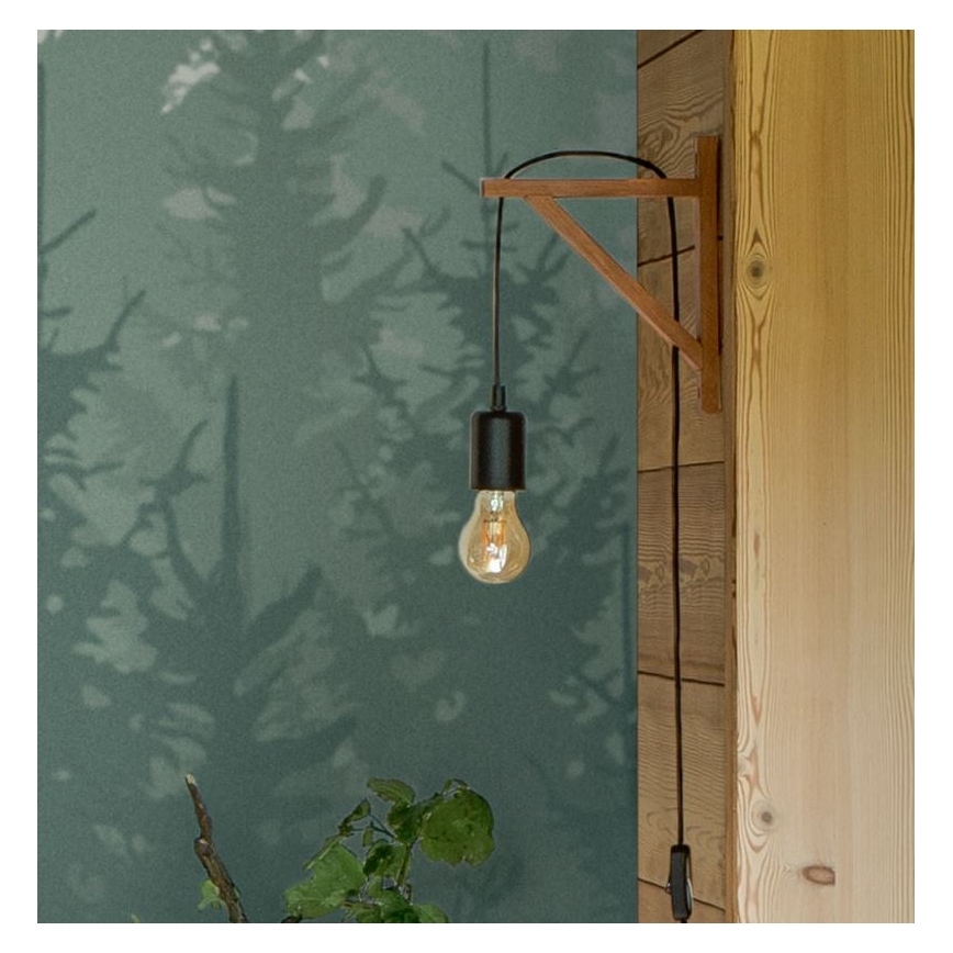 Atmosphera - Aplique WILD 1xE27/25W/230V pino