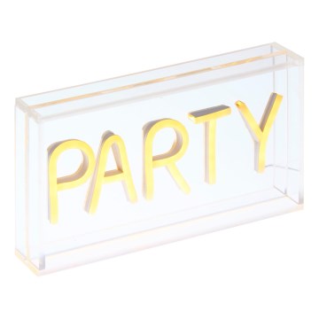 Atmosphera - Decoración de mesa LED estilo neón PARTY LED/5V