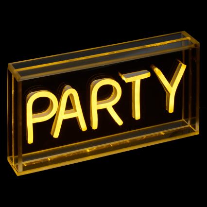 Atmosphera - Decoración de mesa LED estilo neón PARTY LED/5V