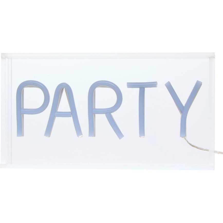 Atmosphera - Decoración de mesa LED estilo neón PARTY LED/5V