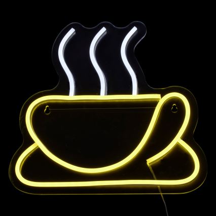 Atmosphera - Decoración de pared de neón LED CAFÉ LED/5V