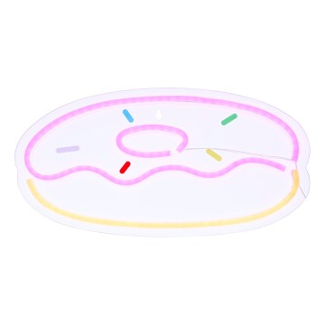 Atmosphera - Decoración de pared de neón LED DONUT LED/5V