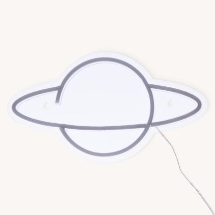 Atmosphera - Decoración de pared LED efecto neón PLANET LED/5V