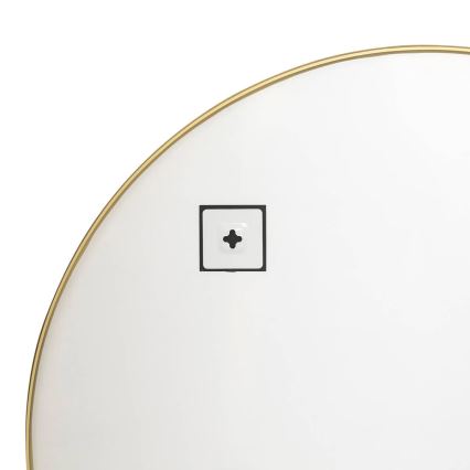 Atmosphera - Espejo de pared ALICE 65x90 cm dorado