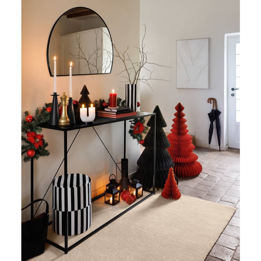 Atmosphera - Espejo de pared ALICE 65x90 cm negro