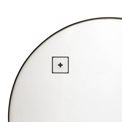 Atmosphera - Espejo de pared ALICE 65x90 cm negro