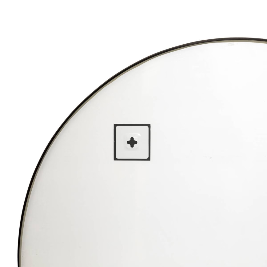 Atmosphera - Espejo de pared ALICE 65x90 cm negro