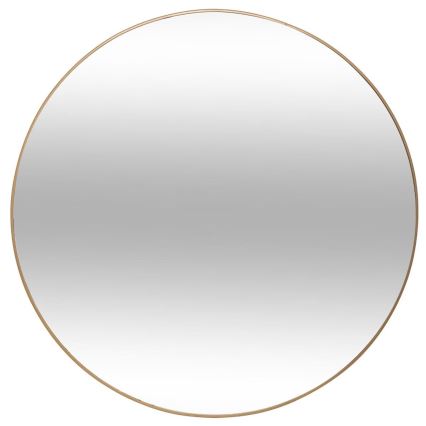 Atmosphera - Espejo de pared ALICE diá. 76 cm dorado